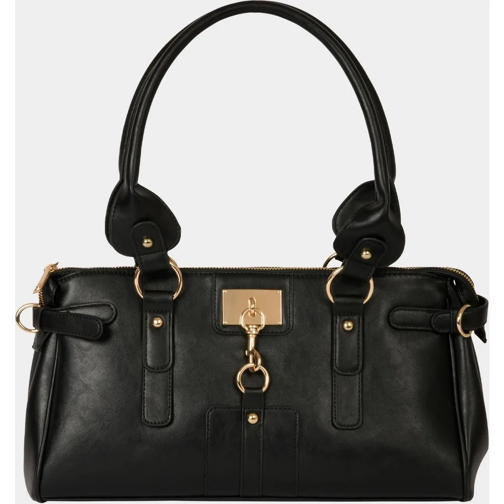 Morgan - Bolso de mano con broche - Morgan - FashionsVida