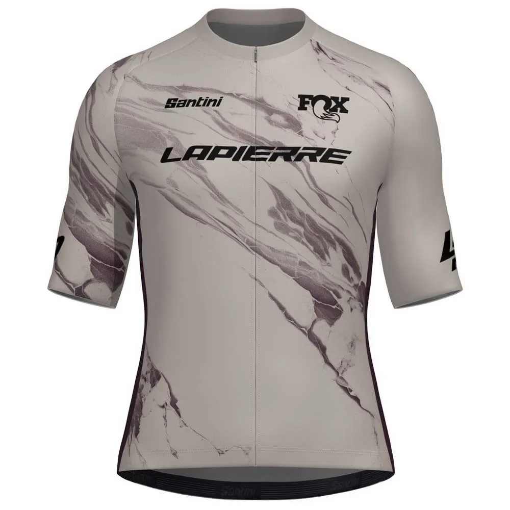 Maillot à Manches Courtes Lapierre 2025 - Santini - FashionsVida