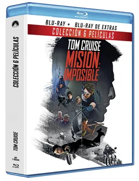 Blu-ray Mision Imposible Black One Size unisex - Paramount - FashionsVida