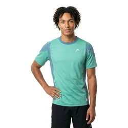 Slice Short Sleeve T-shirt Turquoise / Airforce Blue S