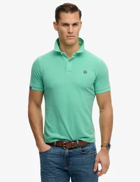 Superdry Herren Vintage Destroy Polohemd Green - Größe: XL - 49.99 - FashionsVida