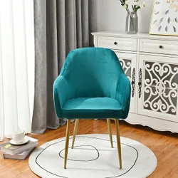 Pieza/2 piezas/4 piezas Funda de silla de terciopelo zorro plateado nueva y curva, funda de silla elástica asimétrica con reposabrazos alto, adecuad