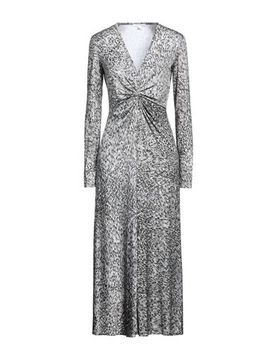Vestido midi Mujer Gris 0,1,2 Mujer