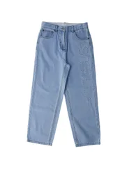 Jeans straight leg BLU CHIARO 12