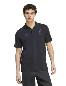 Polo à Manches Courtes Liverpool Fc Dna Black L - Adidas - FashionsVida