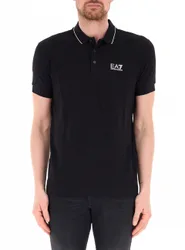 Polo in cotone NERO XL