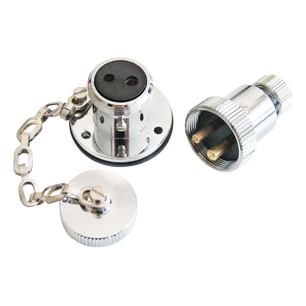 P Waterproof Plug 3a Silver One Size unisex - A.a.a. - FashionsVida