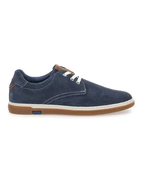 Scarpe Stringate Blu con Tomaia Traforata in Pelle 200012 45 - PITTARELLO ECO - FashionsVida