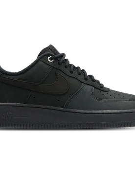 Air Force Herren Sneaker - Schwarz - Größe 40.5 - Leder Black 40.5 - Nike - FashionsVida