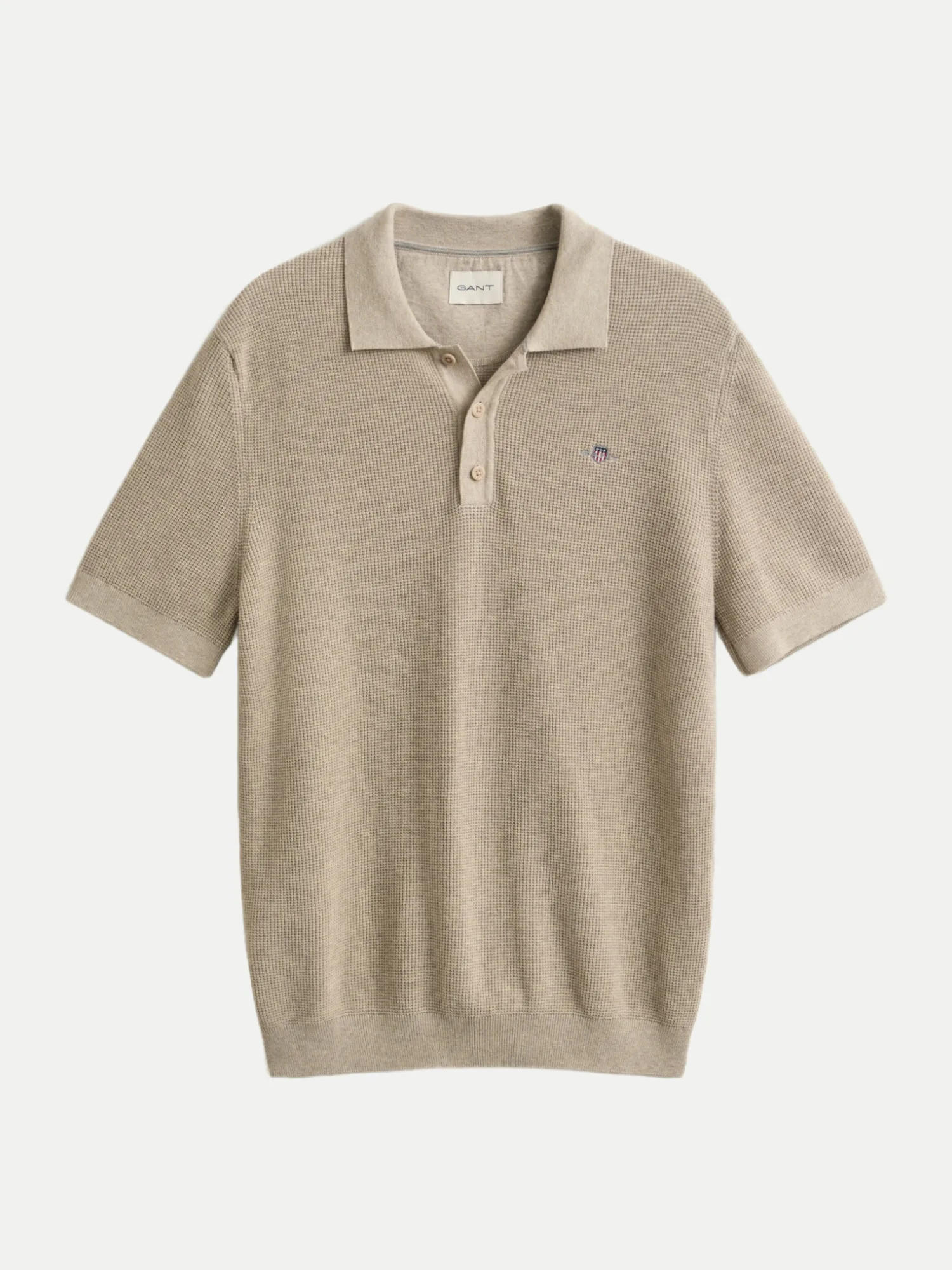 Gant Poloshirt Beige L - Gant - FashionsVida