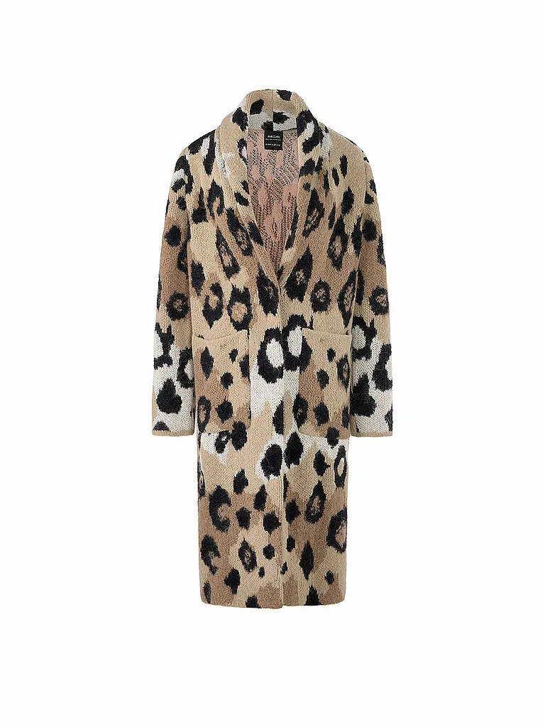CAIN Mantel in Felloptik hellbraun 42 damen - Marc - FashionsVida