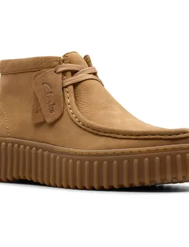 Shoes Mocassini Da Barca Torhill Moss Light Tan Nubuck EU 39 1/2 - Clarks - FashionsVida