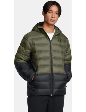Chaqueta de hombre Legend Down Hooded Jacket-Blk - Under Armour - FashionsVida