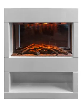 Elektrischer Kamin "Hylde" schwarz - SONNENKOENIG OF SWITZERLAND - FashionsVida