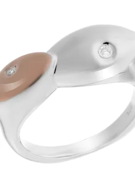 Womens 925 Sterling Silver Ring - Zr-3481 - Size N - Orphelia - FashionsVida