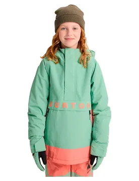 Veste Frostner 2l Anorak Soft Sage/Peach Echo 8 Années Garçon,Fille - Burton - FashionsVida