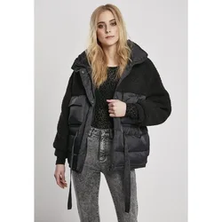 Giacca Sherpa Mix Puffer Black XS