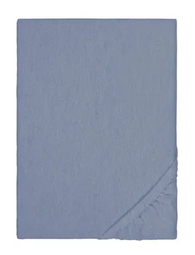 Spannbetttuch Melange blau, 140x200 cm - 160x200 cm - Biberna - FashionsVida