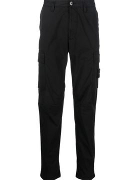 Stone Logo-Patch Trousers