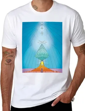 The world of edena,star,god,comic,moebius,stel,trascendence,psychadelic T-Shirt cotton t shirts man 100% T-Shirt - Aliexpress - FashionsVida