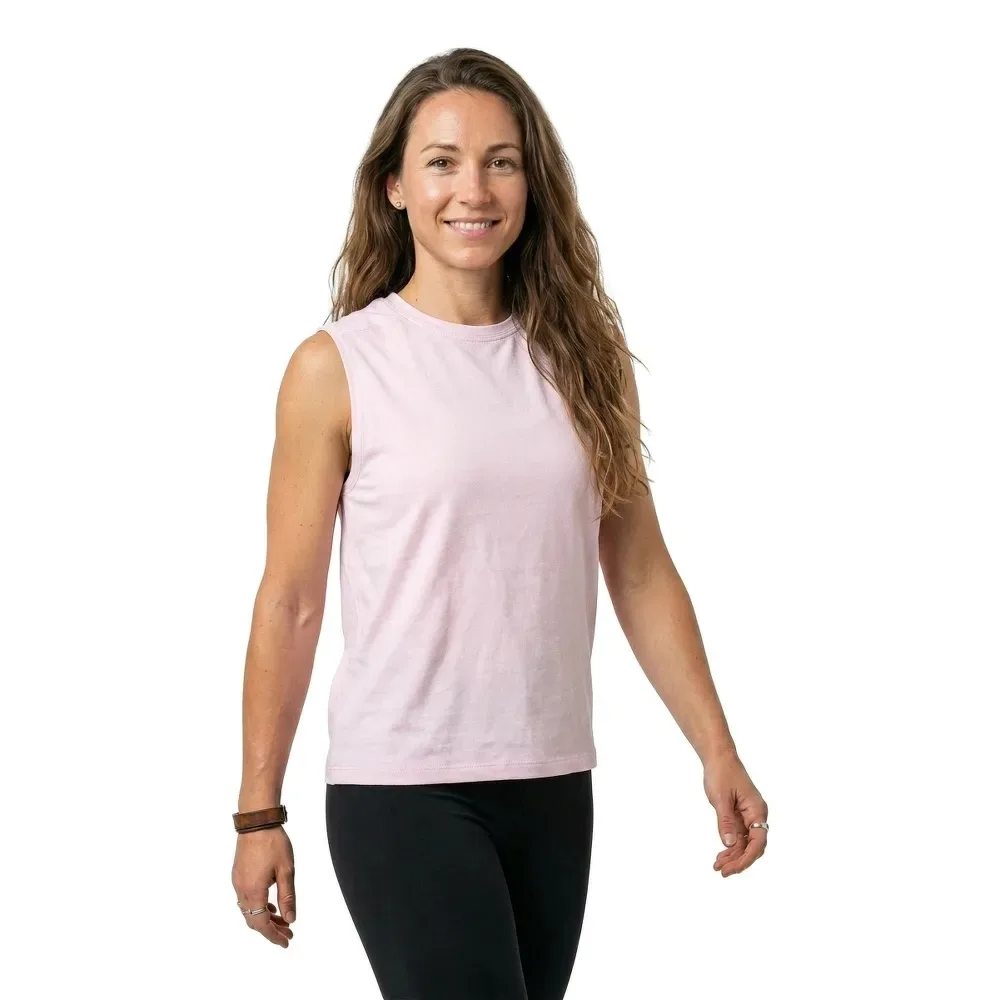Maglietta Senza Maniche Vertic Dri Bliss Pink - Scott - FashionsVida