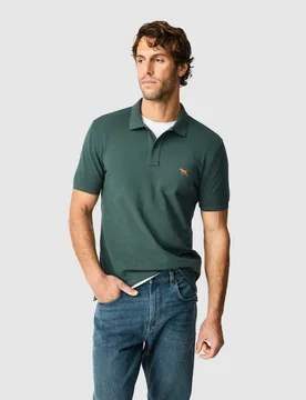 Gunn Slim Fit Pure Cotton Polo Shirt Sage male - Rodd & Gunn - FashionsVida