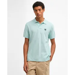 Polo de hombre liso y manga corta