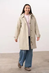 Hallie Coat - Beige - Size: 10