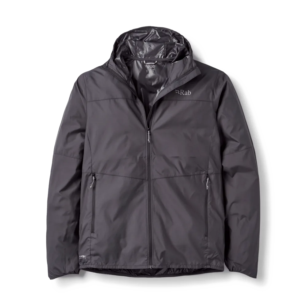 Windgather Hoody Softshelljacke Schwarz XXL - Rab - FashionsVida