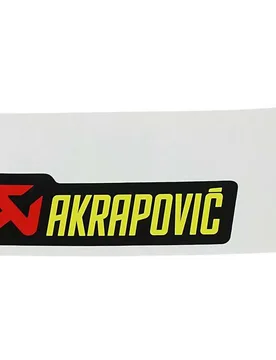 Adesivo Akrapovic P-HST12AL 100mm X 29mm taglia unica - Akrapovič - FashionsVida