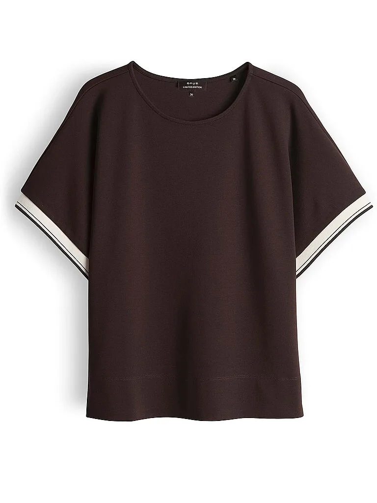Opus Camiseta GIPREP marrón 36 - Opus - FashionsVida