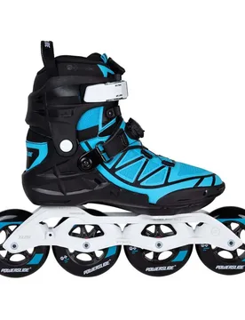 Patins En Ligne Phuzion Argon Bluebird 100 Black / Blue EU 37 Homme - Powerslide - FashionsVida