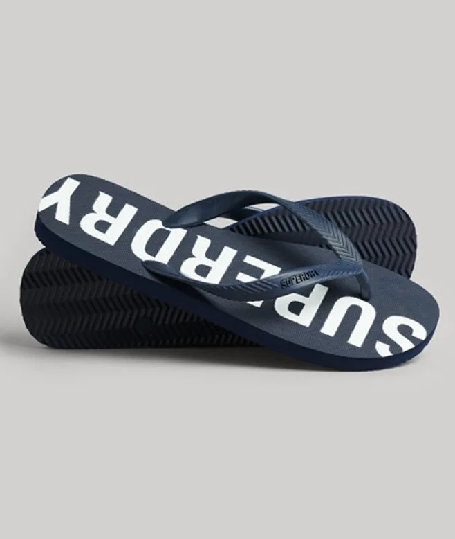 Superdry Herren Code Core Sport Flip-flops Marineblau/weiß - Größe: S - 29.99 - FashionsVida