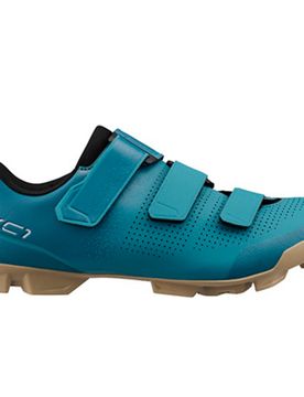 Bicycle shoes xc102 zapatillas mtb Azul (37)