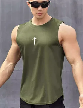 Fashion 3D Stars Print Men's Sports Vests Simple Breathable Sleeveless T-shirt Summer Casual Tank Tops Fitness Running Vest Tops - Aliexpress - FashionsVida