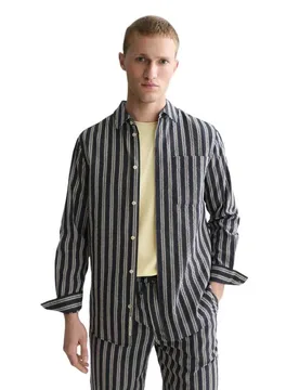 Chemise à Manches Longues 183704 Sky Captain Stripe M - Scotch & Soda - FashionsVida