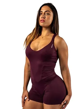 Combinaison Body-enhancing Workout Strong Beauty 427 Dark Red XS