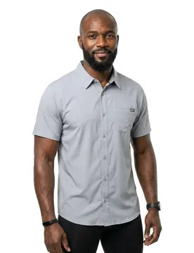 Chemise à Manches Courtes Drifter Uv Button Up Quarry S
