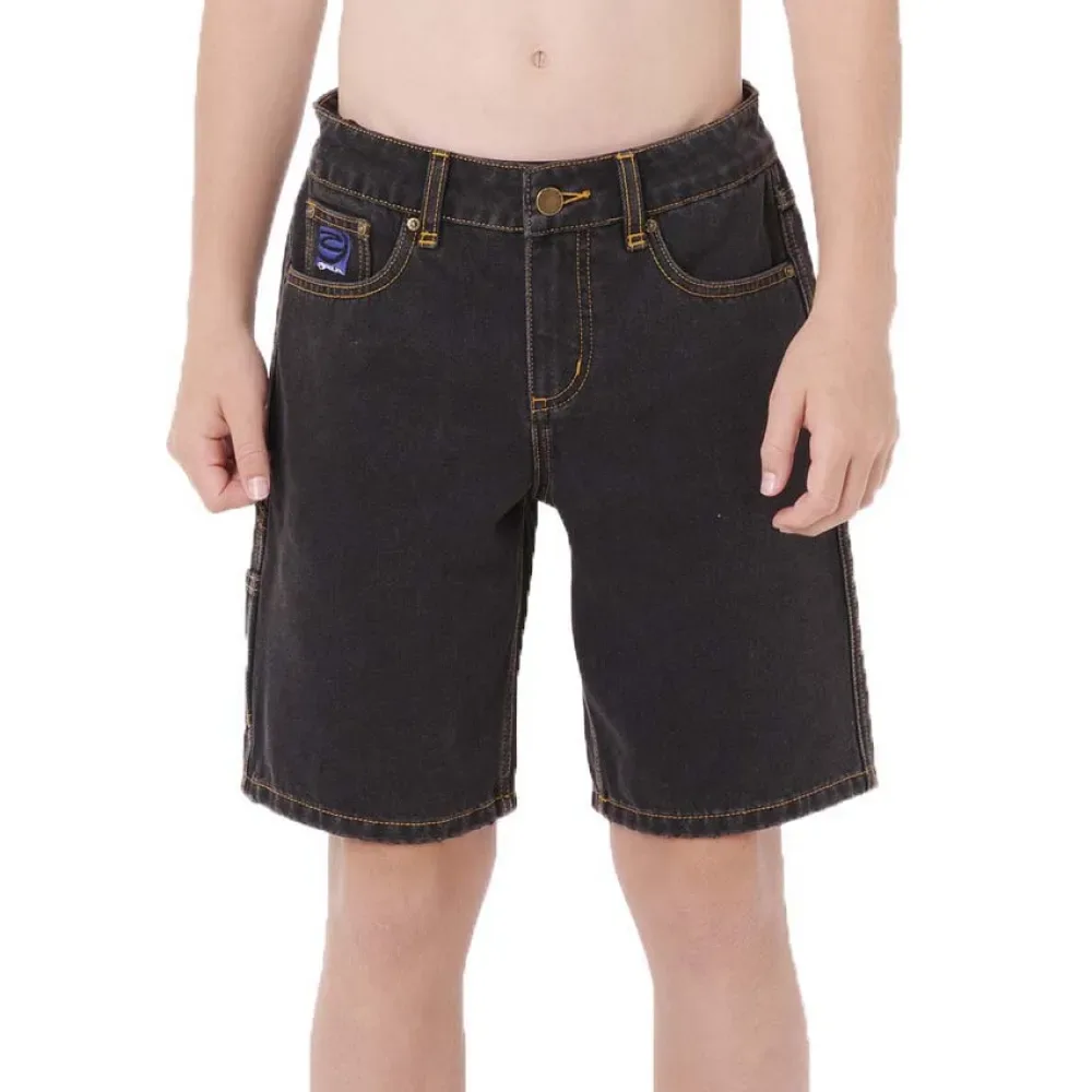 Short En Jean Hyped Up Washed Black 8 Années Garçon - Rip curl - FashionsVida