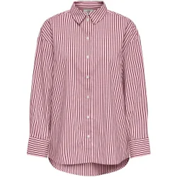 Camisa de mujer oversize rayas