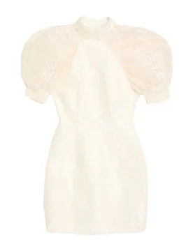 Minivestido Mujer Marfil XXS Mujer - ROTATE BIRGER CHRISTENSEN - FashionsVida