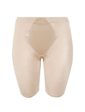 Women's Satin Control Short in Nude Size: 18-20 - Nude - Size: 18-20 - Yours - FashionsVida