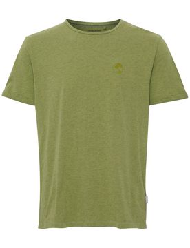BLEND Camiseta verde / caña