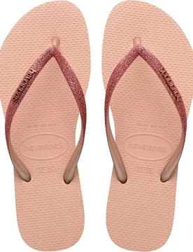 Chanclas Mujer Hav. Slim Glitter Ii Pink-Pink 412 - Havaianas - FashionsVida