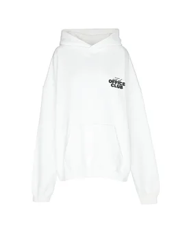 Felpa con cappuccio - Hoodie crema XS - Karo Kauer - FashionsVida