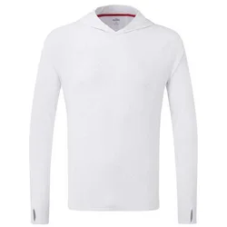 Tec Uv Hooded Long Sleeve T-shirt White XL Men