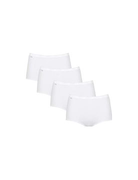 Slip MAXI BASIC 4-er weiss weiss 50 damen
