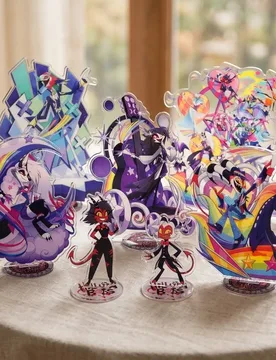 Anime New Hazbin Hotel Helluva Boss Verosika Mayday 15CM Double sided HD Printing Acrylic Stand Cute keychain Desk Gifts - Aliexpress - FashionsVida