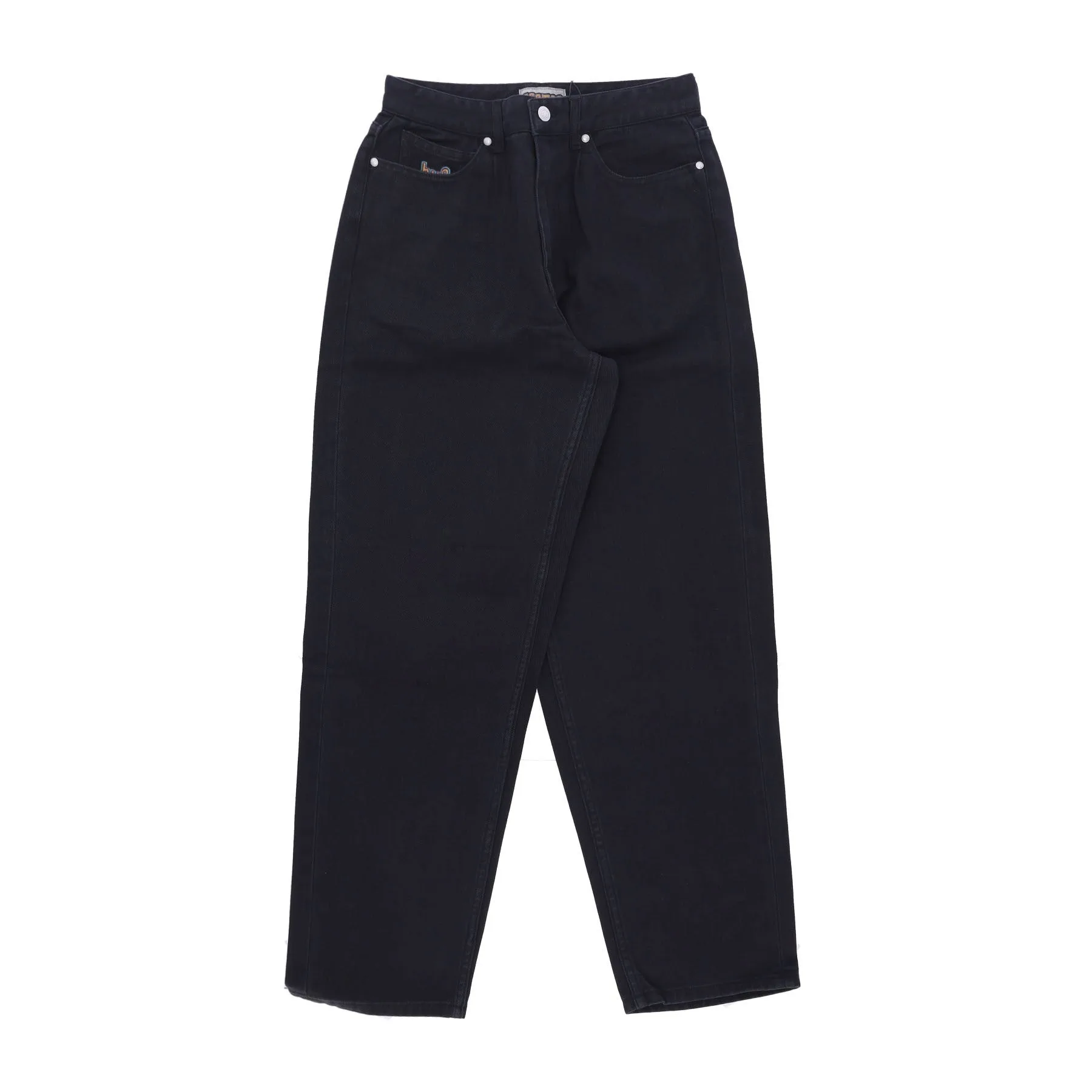 Jeans Uomo Cromer Signature Pant Washed Black - Huf - FashionsVida