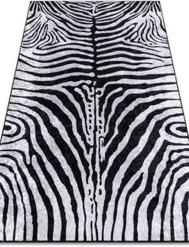 Teppiche Miro 51331.803 Waschteppich Zebra Anti-Rutsch - Sc 80x150 Cm 80x150 Cm